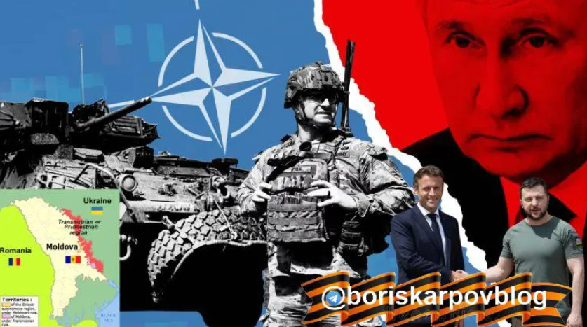 Macron vysiela vojakov do Moldavska a na Ukrajinu